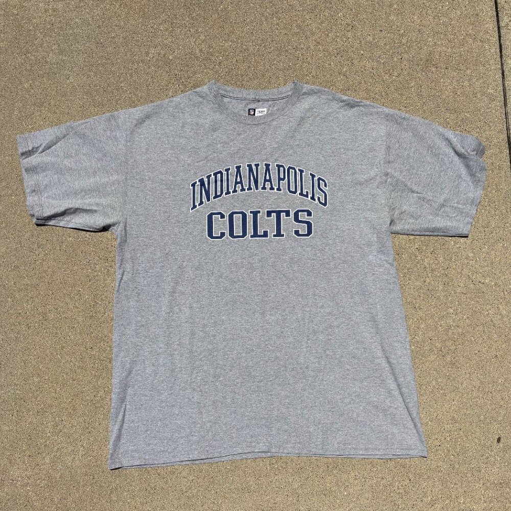 Indianapolis Colts NFL Team Apparel gray t-shirt 2XL
